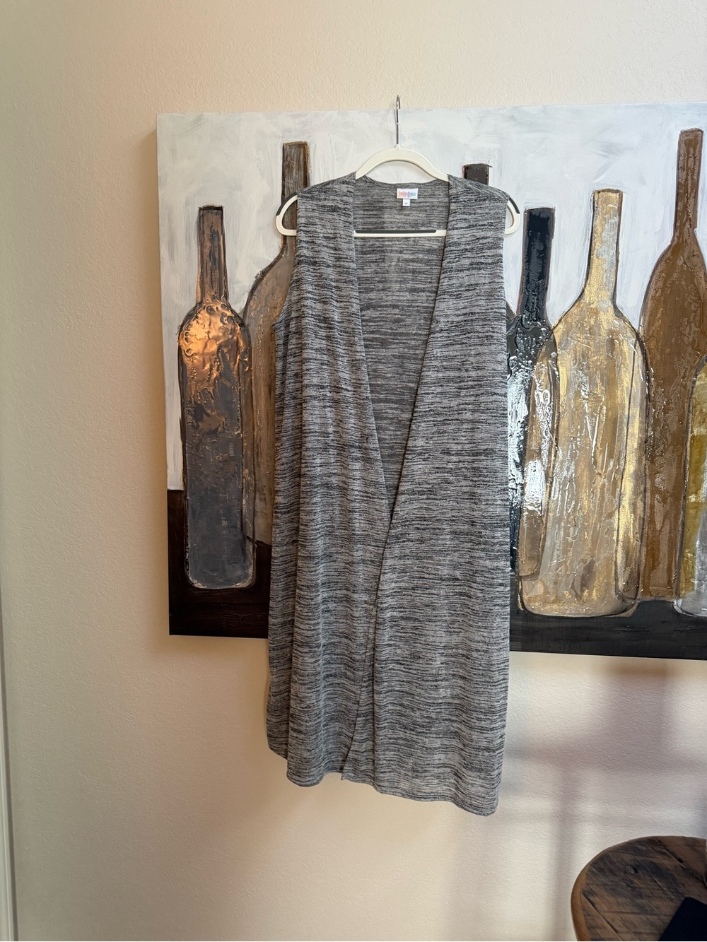 LuluRoe Sleeveless Open-Front Vest -